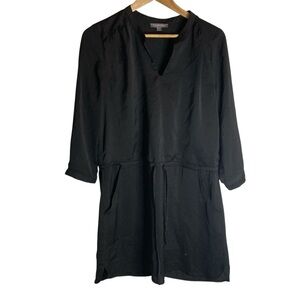 Tinley Road Black Dress w/ Drawstring Waistband Size M